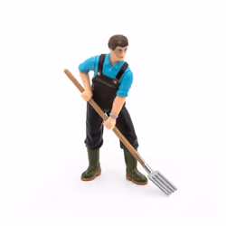 Papo -Hand-Painted - Figurine -Farmyard Friends -Gardener -39216 - Col