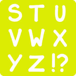 Avenue Mandarine Assorted Alphabet Stencils, Set of 6
