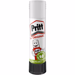 Pritt Glue Stick, Safe & Child-Friendly Craft Glue for Arts & Crafts Activities, Strong-Hold adhesive for School & Office Sup ...