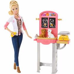Barbie Careers Pet Vet Doll and Playset