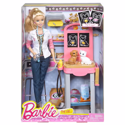 Barbie Careers Pet Vet Doll and Playset