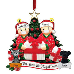 Christmas Tree Ornament 2020 Family Xmas Lockdown - Member of 2