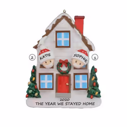 Christmas Tree Ornament 2020 Family Xmas Lockdown - Family 2
