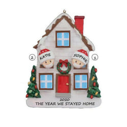 Christmas Tree Ornament 2020 Family Xmas Lockdown - Family 2