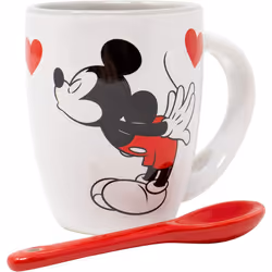 Disney Mickey n Minnie Espresso Spoon Mug