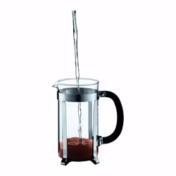 BODUM Chambord 8 Cup French Press Coffee Maker, Chrome, 1.0 l, 34 oz