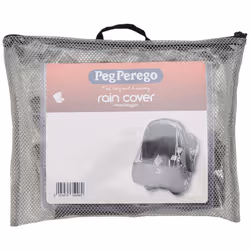 Peg Perego Primo Viaggio Rain Cover - Accessory - Approved for Use with Any Peg Perego Primo Viaggio Infant Car Seats - Clear ...