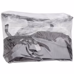 Peg Perego Primo Viaggio Rain Cover - Accessory - Approved for Use with Any Peg Perego Primo Viaggio Infant Car Seats - Clear with Light Grey