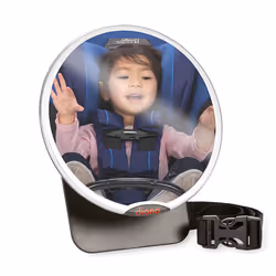 Easy View Baby Car Mirror, Safety Car Seat Mirror for Rear facing Infant, Fully Adjustable With 360 Rotation, Wide Crystal Cl ...