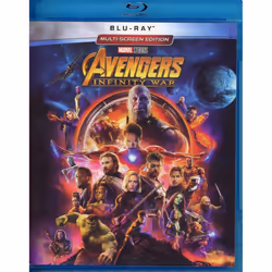 Avengers Infinity War [Blu-Ray] (2018) [NTSC] [Regions A B & C]