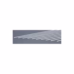 EverGreen EVG128 0.02 x 0.19 in. Styrene Strips Railroad Scratch Building Supply, White