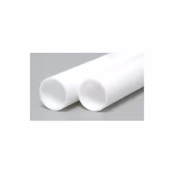 EverGreen EVG236 0.50 in. Styrene Tubing Railroad Scratch Building Supply. White