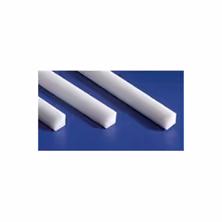 EverGreen EVG248 0.06 in. Styrene Quarter Round Railroad Scratch Building Supply, White