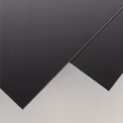 Evergreen 9117 Polystyrene Sheets 200 x 530 x 2 mm Pack of 2 Black