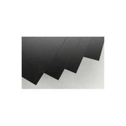 EverGreen EVG9517 0.08 in. x 6 in. x 12 in. Styrene Plastic Sheet Railroad Scratch Building Supply, Black - Pack of 1