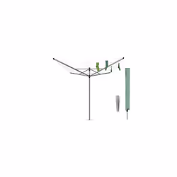 Brabantia Lift-O-Matic Rotary Dryer Clothes Line - 196 feet, 311048 , Grey