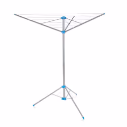 Minky Freestanding Indoor/Outdoor Airer, 15m drying space, Silver