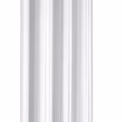 Croydex Regency Stripe Water-Resistant Machine Washable Cling-Resistant Hookless Textile Shower Curtain