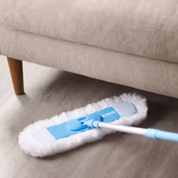 E-Cloth Flexi Edge Floor & Wall Duster Head Dusting  9cm x 36cm  White
