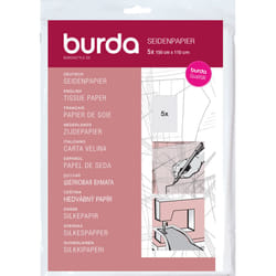 Burda 2Gtis | Dressmakers Tissue Paper | 110 x 150 cm  One Size  Pink