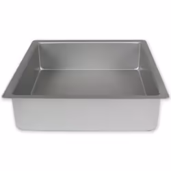 PME Anodised Aluminium Square Cake Pan 12 x 12 x 4-Inch Deep