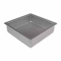 PME Anodised Aluminium Square Cake Pan 12 x 12 x 4-Inch Deep