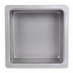 PME Anodised Aluminium Square Cake Pan 8 x8 x 4-Inch Deep