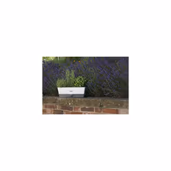 Cole & Mason Burwell Self-Watering Potted Herb Saver, Windowsill Herb Planter Indoor/Herb Box/Indoor Herb Garden, Triple, Suitable for 3 pots (85 mm)