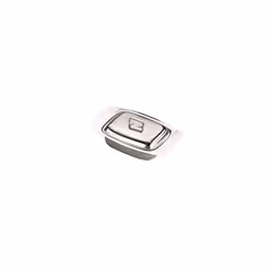 Zodiac 11828 Butter Dish Steel Lid