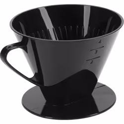 westmark Coffee Filter Cone Four  A  Black