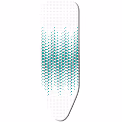 Reflector Ironing Board Cover, Heat-Reflective Iron Board Cover, Large Ironing Board Covers 125 x 45 cm, Drawstring Minky Iro ...