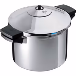 Kuhn Rikon Duromatic Inox Stainless Steel Pressure Cooker with Side Grips, 6 Litre / 22 cm