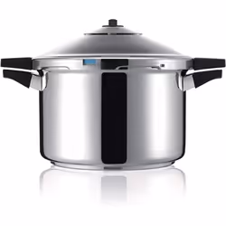 Kuhn Rikon Duromatic Inox Stainless Steel Pressure Cooker with Side Grips, 6 Litre / 22 cm