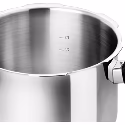 Kuhn Rikon Duromatic Inox Stainless Steel Pressure Cooker with Side Grips, 6 Litre / 22 cm
