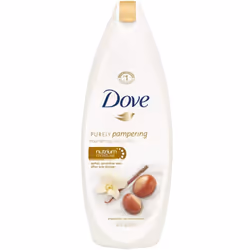 Dove Purely Pampering Nourishing Body Wash Nutrium Moisture Shea Butter with Warm Vanilla 22 oz (Pack of 6)