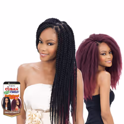 Freetress Equal Synthetic Hair Braids Havana Twist Style Cuban Twist 16 99J by Milky Way