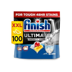 Finish Ultimate Infinity Shine Dishwasher 100 Tablets bulk