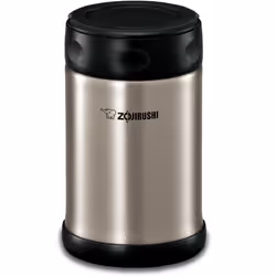 Zojirushi Steel Food Jar 16.9-Ounce Black/Stainless