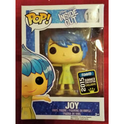 Disney Pixar Inside Out #132 Joy Pop Figurine 2015 Summer Convention E