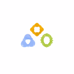Bright Starts Chill & Teethe Teething Toy, color may varies