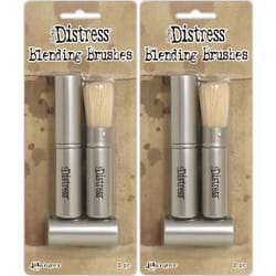Tim Holtz Distress Blending Brushes - Two Packages - 4 Brush Bundle (O