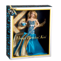 Barbie Collector Happy Birthday Ken Glamour Barbie Doll
