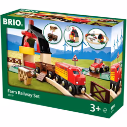 BRIO World - Farm Railway Set