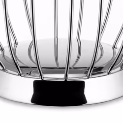 Alessi 370/22 - Design Wire-Worked Citrus Fruit Holder, 18/10 Stainless Steel, 22 cm