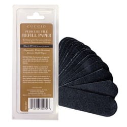 Cuccio Naturale 50 Count Black Refills (80 Grit) for Pedicure File , 5