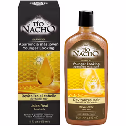 Tio Nacho Younger Looking Anti-Aging Shampoo Prevents Hair Loss Controls Grey Hair 415ml