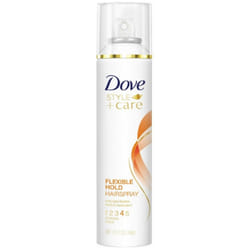 Dove Style + Care Flexible Hold Hairspray  Strong Hold 7 oz (Pack of 2)