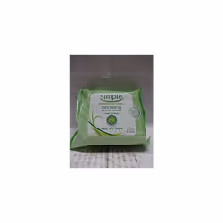 Simple Clean Face Wipes Size 25ct Simple Clean Face Wipes 25ct