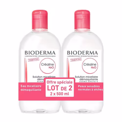 Bioderma Crealine H2O Micelle Solution 2 x 500ml