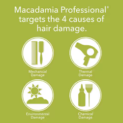 Macadamia Professional Hair Care Sulfate & Paraben Free Natural Organic Cruelty-Free Vegan Hair Products Ultra Rich Hair Repair Shampoo, 10oz (packagi